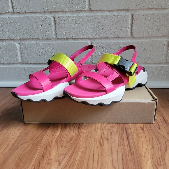 SOREL Kinetic Impact Sling Sandals Cactus Pink 8, New Without Box - Picture 2 of 8